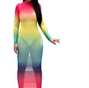 Mesh Cover Up Multi Colored